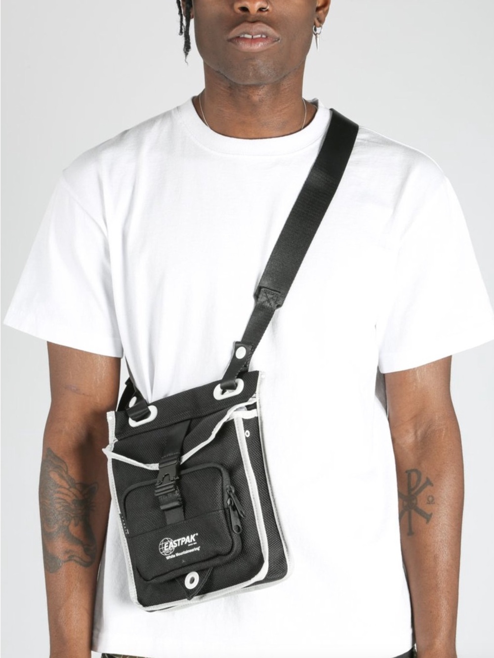 Eastpak x White Mountaineering Cordura sling pack